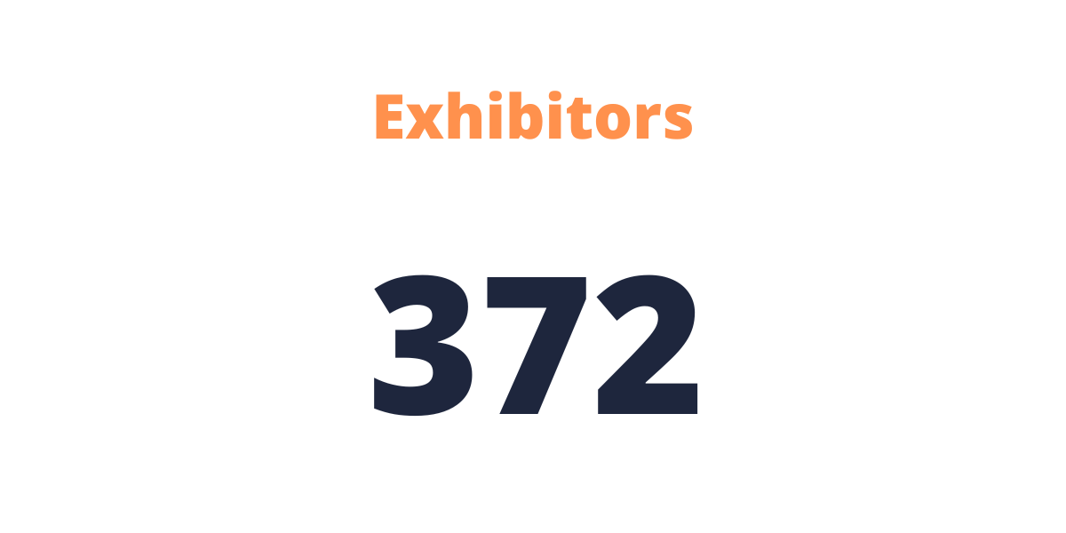 372 Exhibitors